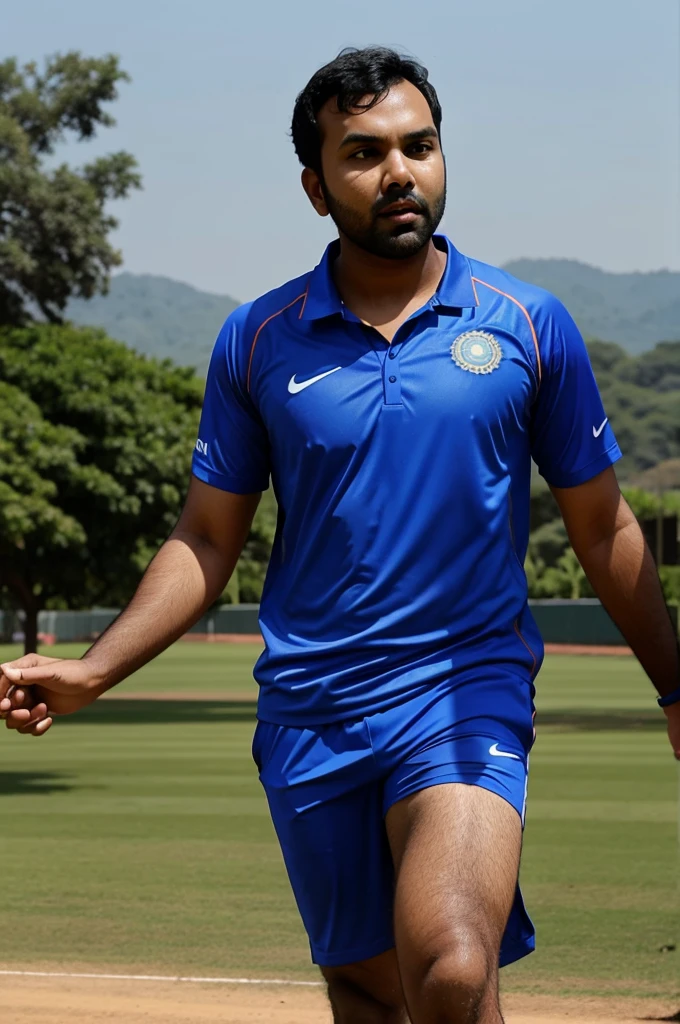 Wining shot from Rohit Sharma 