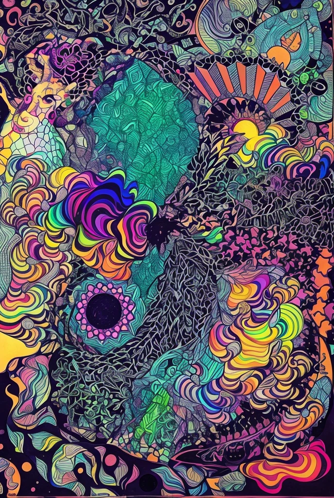 Psyche, colorful