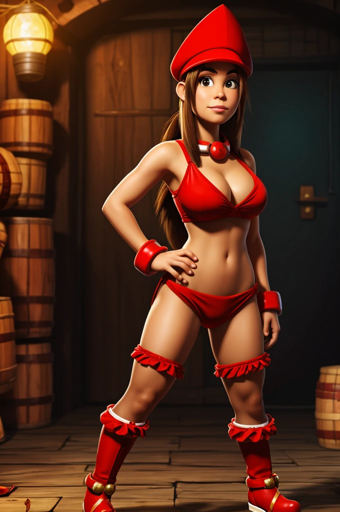 Generate the Donkey Kong character in a sexy way