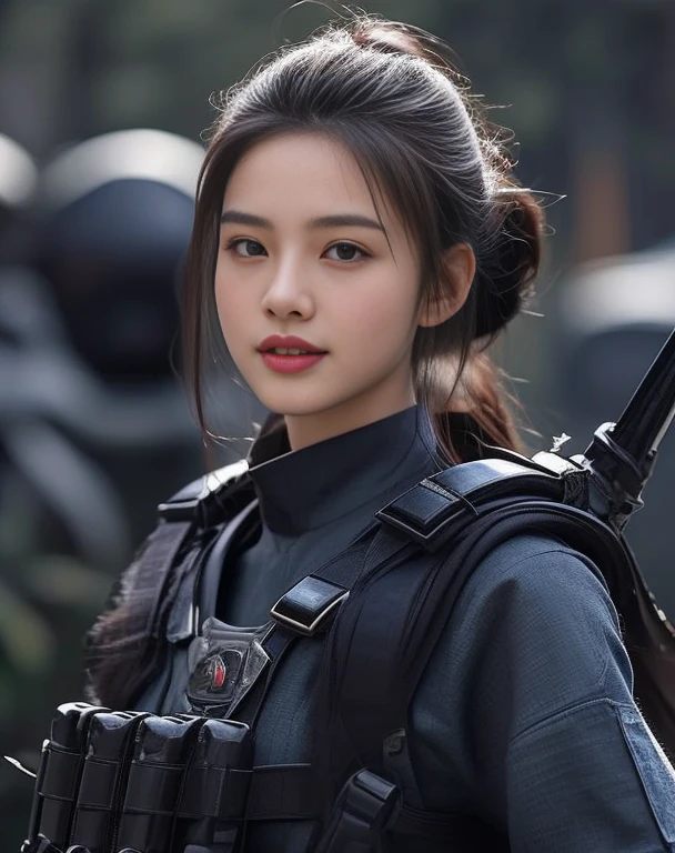 Araffe woman, beautiful,ponytail, long hairลอยปลิวขึ้น,black eyes, ผู้หญิงlong hairชาวเอเชียตะวันออกเฉียงใต้ที่มีใบหน้ากลม, Large chest measures 38 inches., Warm light, morning sun, long hair,black eyes,abdominal muscles, The body is beautiful and strong., rounded chest, (digital painting, HDR, high contrast), 3-D, 8K, 45,000,000 pixcls,Asian girl, Gorgeous Chinese model, Japanese model, beautiful asian woman, Japanese goddess, Very beautiful girl., beautiful young woman, very beautiful woman, Attractive and beautiful, sexy girl, Asian girl, beautiful female model, jaw-dropping beauty, Attractive face and body