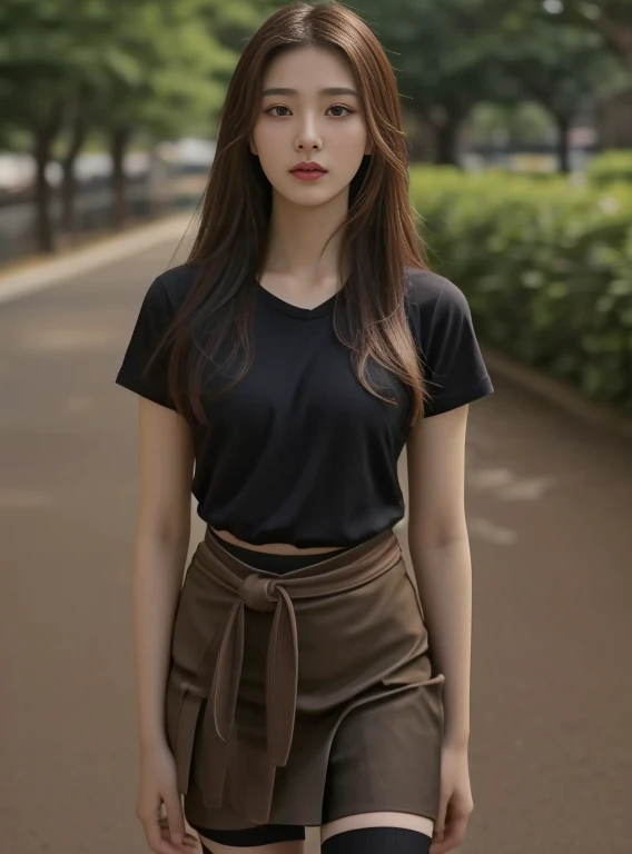 Araffe woman, beautiful,ponytail, long hairลอยปลิวขึ้น,black eyes, ผู้หญิงlong hairชาวเอเชียตะวันออกเฉียงใต้ที่มีใบหน้ากลม, Large chest measures 38 inches., Warm light, morning sun, long hair,black eyes,abdominal muscles, The body is beautiful and strong., rounded chest, (digital painting, HDR, high contrast), 3d, 8K, 45,000,000 pixcls,Asian girl, Gorgeous Chinese model, Japanese model, beautiful asian woman, Japanese goddess, Very beautiful girl., beautiful young woman, very beautiful woman, Attractive and beautiful, sexy girl, Asian girl, beautiful female model, jaw-dropping beauty, Attractive, sexy, seductive face and body,