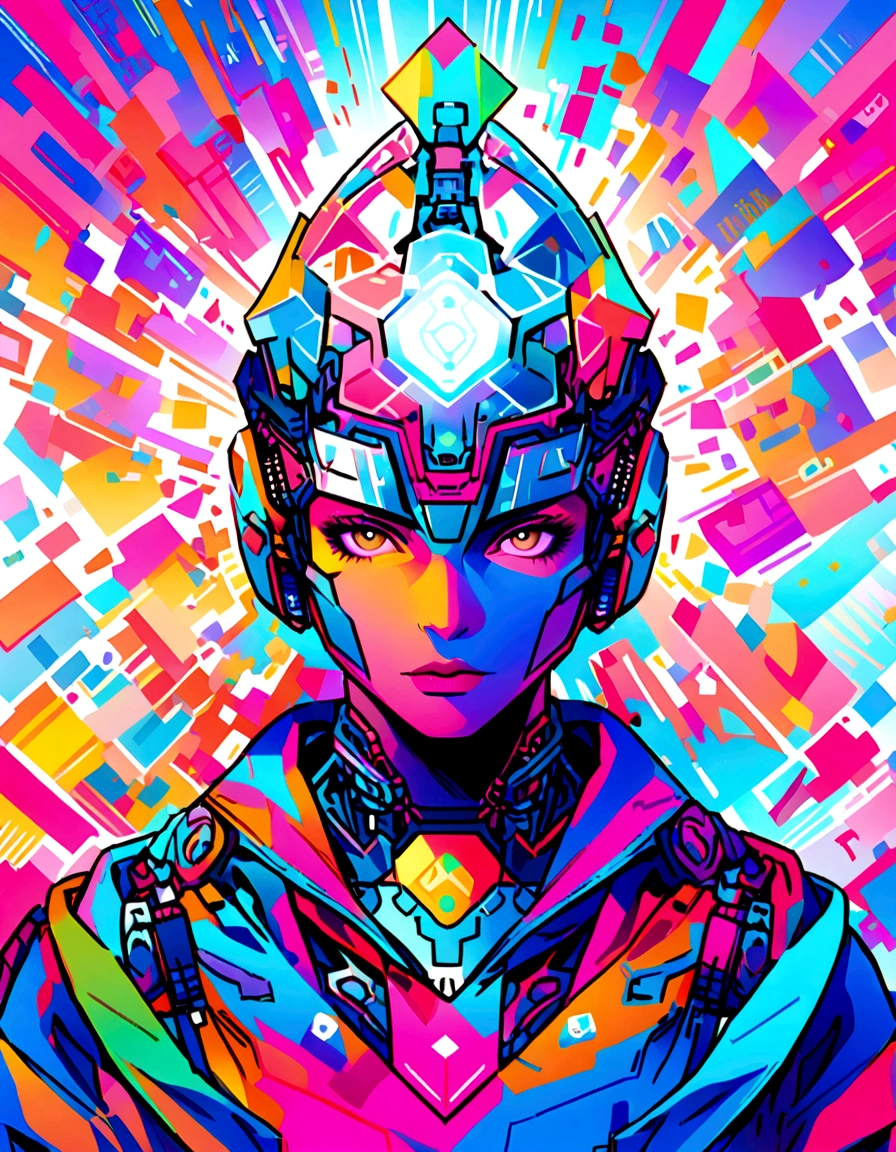 Photography of a modern and creative logo for an Instagram profile, the name of the Channel is "imagem por ia" dedicated to creating images using artificial intelligence. The logo must convey innovation, creativity and technology, without using images of robots or cliché AI elements.
8k cinema image, super-realistic