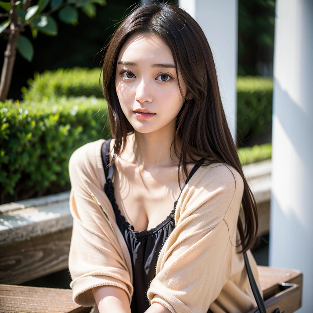 ((Highest quality)), ((masterpiece)), (detailed), One girl, Yui Aragaki,