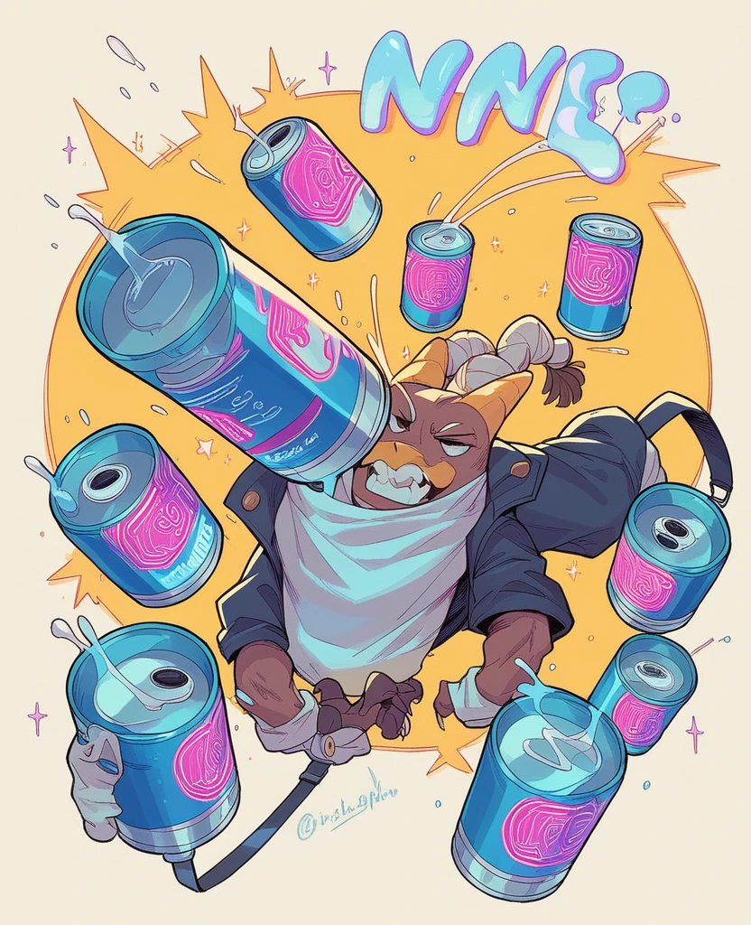 Style Description:
- Each NFT represents a unique type of cyber beer.
- Bottles and cans have a futuristic design with neon elements and holographic stickers.
- Inside the bottles/cans you can see unusual visual effects: flying holograms, neon bubbles, lighting effects.