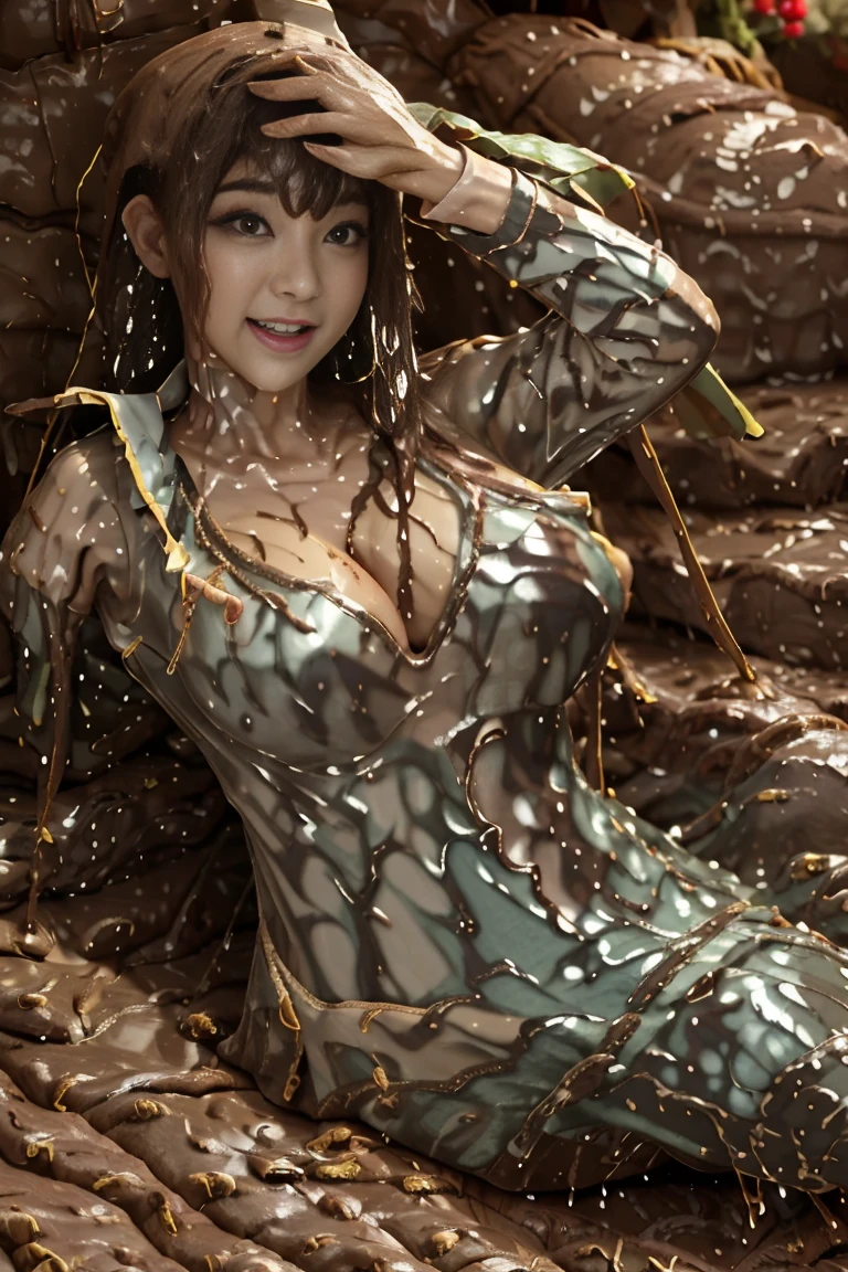 (highest quality,4K,8K,High resolution,Tabletop:1.2),Very detailed,(Realistic,Realistic,Photorealistic:1.37),(highest quality, 8K, 32k, Tabletop, Hmph:1.The pagoda of gorgeous Japanese women, One Girl, ((Huge breasts :1.75)), ((泥-soaked skin:1.8))、((Muddy clothes:2.2)))、semen、(Abdominal muscles, Slim figure, Perfect body :1.2), Medium long: 1.1, (Erotic dresses: 1.1), (indoor, night :1.2), Very detailed face, Detailed lips, Fine grain, Double eyelids are sexy,Beautiful fine grain,Beautiful lip detail, Sexy seductive pose, Spread your legs wide, Seductive Face, Very detailed目と顔,Long eyelashes,One Girl,Portraiture,An illustration,Now,Christmas tree,Sparkling Light,Cozy red hat and gloves, Mini Dress, Ample breasts, winter wonderland,surprise,happiness,indices,excited,Expression of joy,Magical atmosphere,Shukugi,Decorated,Fluffy Snow,On the roof,Starry Sky,Peppermint Candy Cane,Magical Reindeer,Magical Forest,Cold breath,Glowing Fireplace,wrapping ,Decorations,Christmas stockings,Snow-covered ground,Skid,sparkling snowflakes,A pleasant surprise,Glittering Decorations,Cheerful laughter,Expectations,A happy reunion,Cozy socks,cocoa,Gingerbread Cookies,snowball fight,icicle