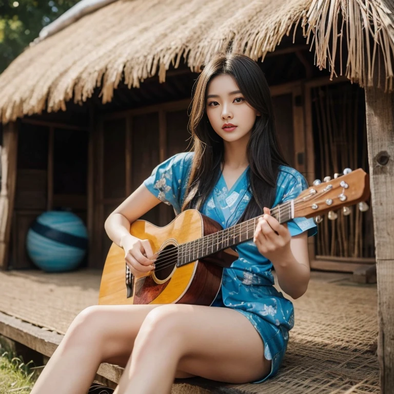 Araffe woman, ผู้หญิงlong hairชาวเอเชียตะวันออกเฉียงใต้ที่มีใบหน้ากลม, Large chest measures 38 inches., Warm light, morning sun, long hair,black eyes,abdominal muscles, The body is beautiful and strong., thick hips, rounded chest, (digital painting, HDR, high contrast), 3d, 8K, 45,000,000 pixcls,Asian girl, Gorgeous Chinese model, Japanese model, beautiful asian woman, Japanese goddess, Very beautiful girl., beautiful young woman, very beautiful woman, Attractive and beautiful, sexy girl, Asian girl, beautiful female model, jaw-dropping beauty, Attractive, sexy, seductive face and body,