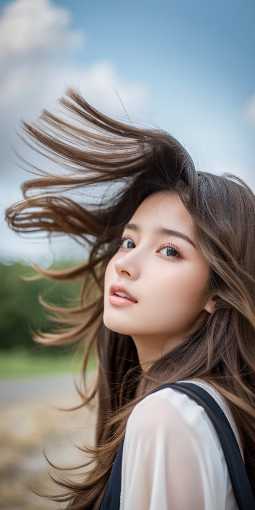 ((hair blowing in the wind、no makeup:1.2))、(realistic、Photoreal、Super detailed、best detailed skins、highest quality、masterpiece、超A high resolution)、cute russian woman、s、high school girl、young girl、1 girl、have bangs、ash blonde:1.7、double eyelid、drooling eyes、Japanese style face、purity、realistic肌タイプ、thick muffler、Gray muffler、fluffy hair、((There'hair in scarf:1.3))、red cheeks、The wind is blowing、that'It's snowing、night、illumination、Lighting from behind、hair blowing in the wind、((Antarctica、A meteor shower、A world view of the aurora))