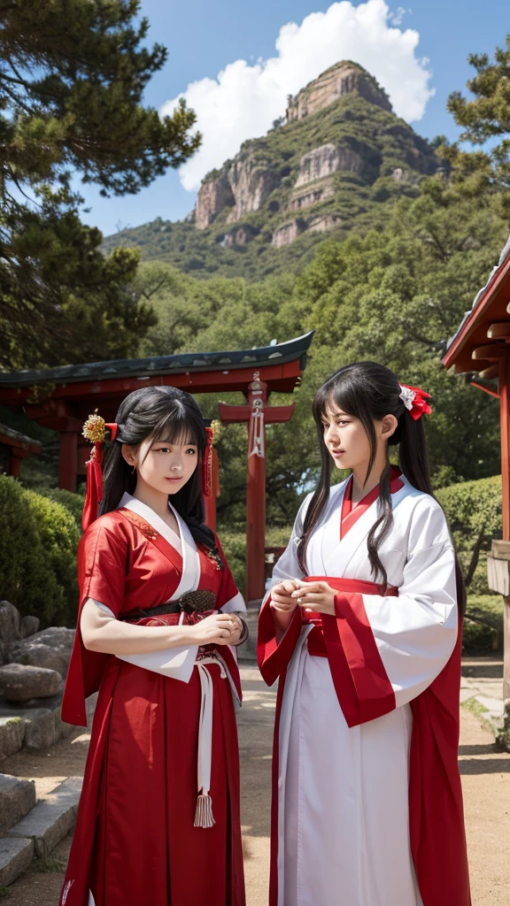 The Shrine Maiden and the Divine Snake Recognized by the Gods