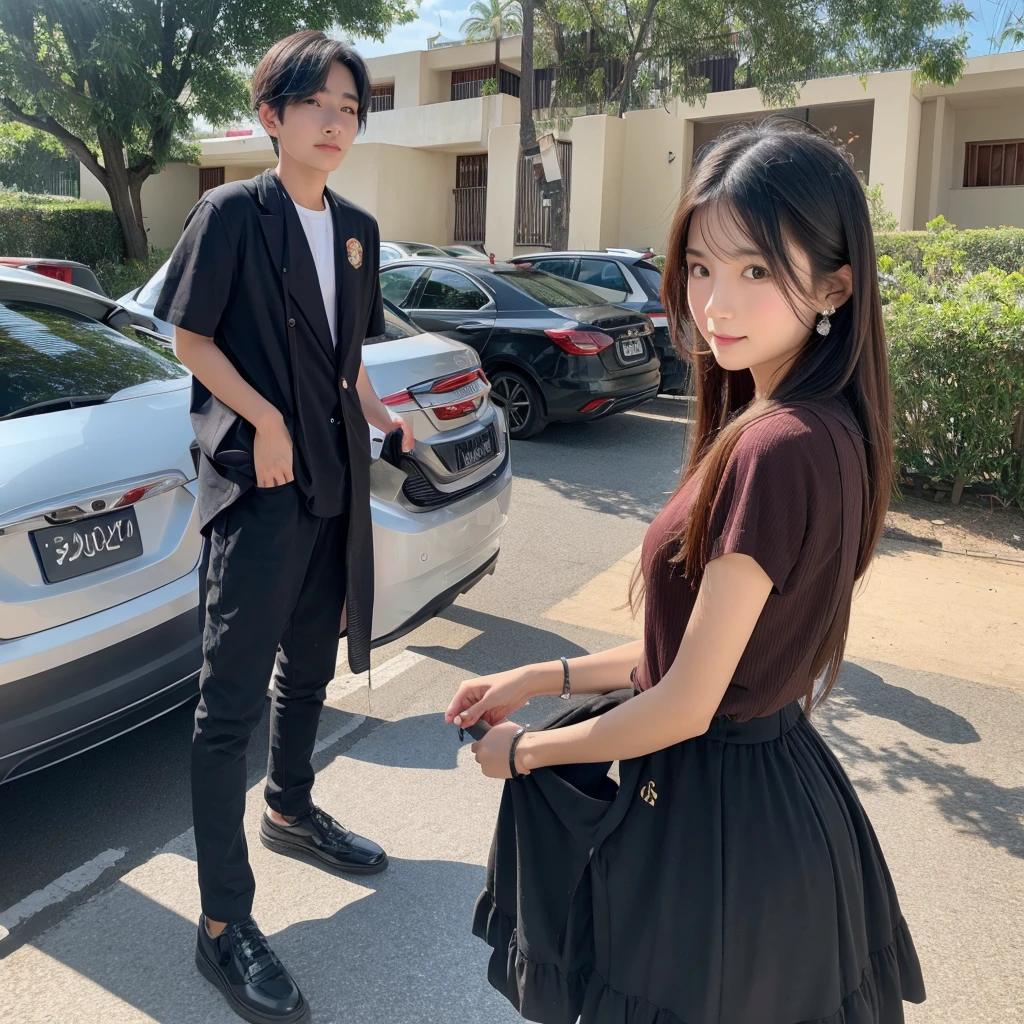 Inseam 1 meter、Height: 198cm、girl、Big
