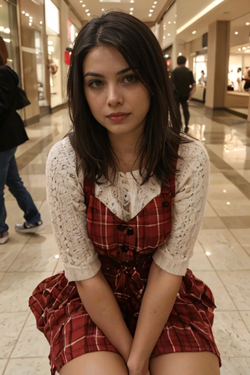 Real amateur photos posted , young woman ,mall
