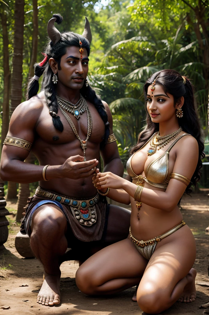 MAhadev with nandi