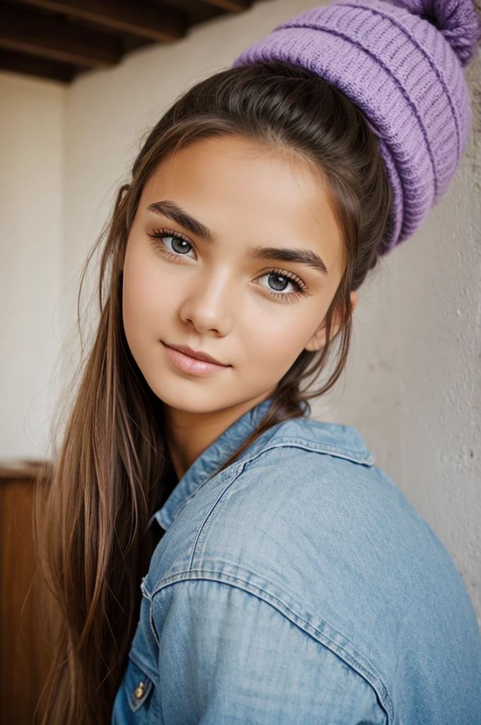 Fille nu