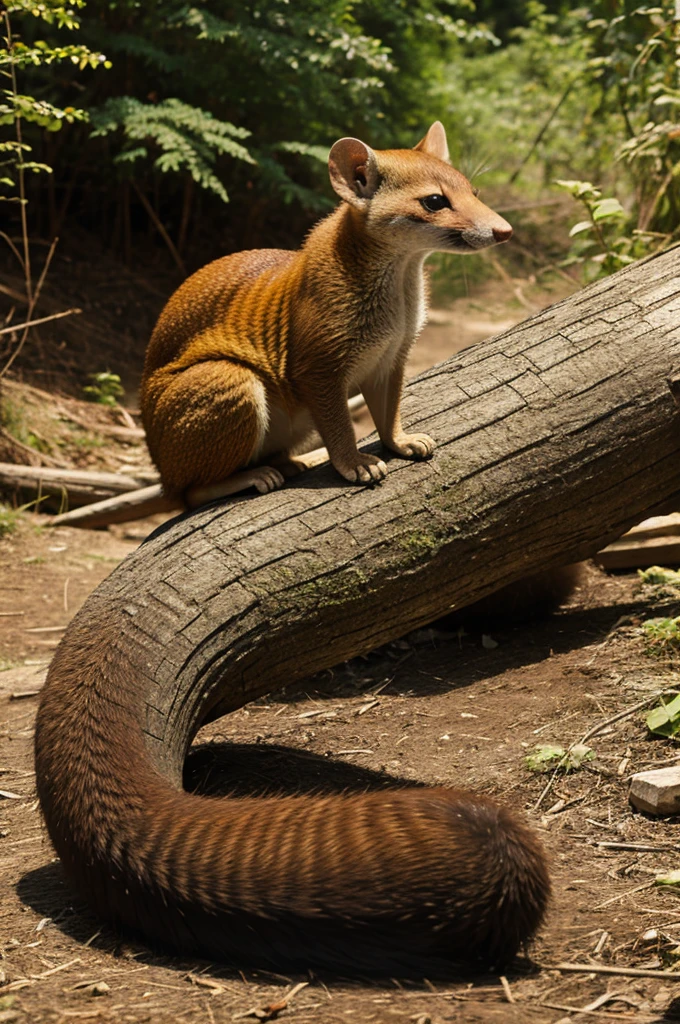 Mongoose with car 