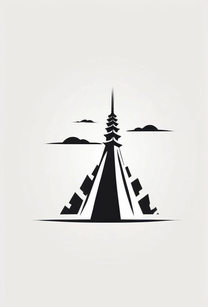 A stylish Japanese building demolition company logo
　

A very cool, chic and modern design. Monotone background is pure white.