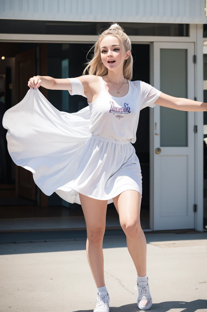  white girl dancing