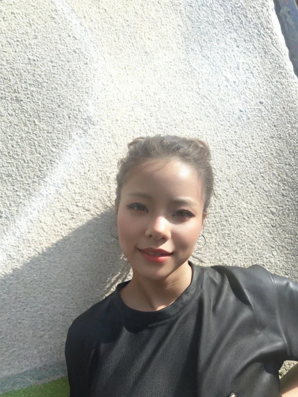 (masutepiece), Full body shot, photo of the whole motorcycle, Cute young woman in Japan, Ride an old traditional shiny metallic silver motorcycle at the wharf, glamorous shape, shoulder length shiny smooth light brown hair, Wearing a leather black riding jacket, Glossy satin red bikini under riding jacket, Leather Black Riding Gloves, Leather Black Pants, Leather Black High Heel Long Boots, staring at night view over the sea, absolutely pretty face, Double eyelids, Natural makeup, long eyelashes, Glossy lips, 8K resolution, high details, detailed hairstyle, Detailed face, Black eyes, elegent, epicd, Cinematic lighting, Octane Rendering, Vibrant, Hyper realistic, Fair skin, Perfect limbs, Perfect Anatomy