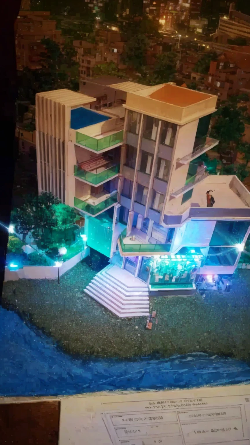 City night scene with full moon and shooting stars, A starlit city at sunset, Beautiful screenshots, Anime Background Art, beautiful Anime Landscape, Beautiful, cinematic lighting, moonlit starry sky environment, Beautiful anime scene, Blue Moon Ray Tracing, Real photos of the town, Night lights, 8k high quality detailed art, Anime Landscape,Dead of night,Starry