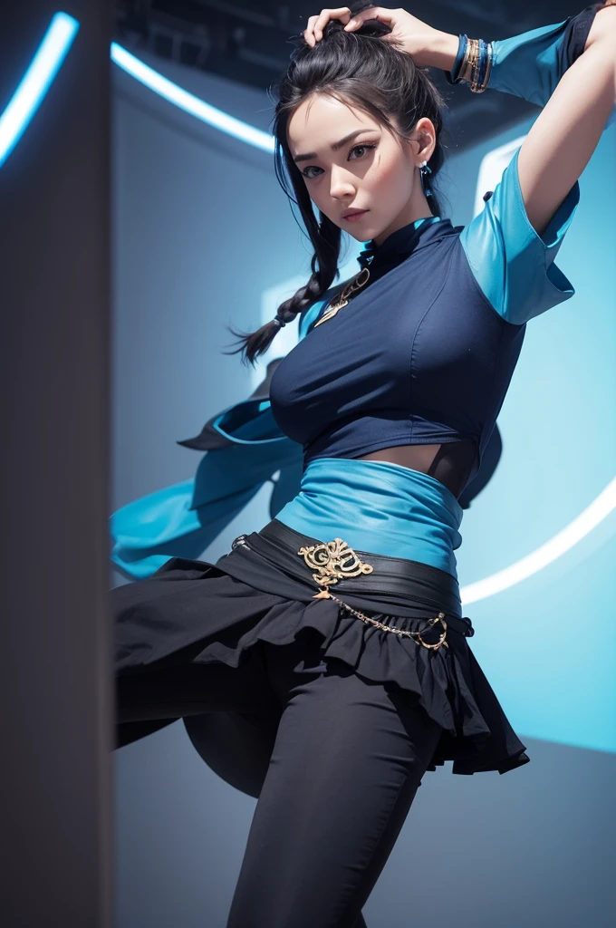 Create a video of a. Realistic avatar dancing
