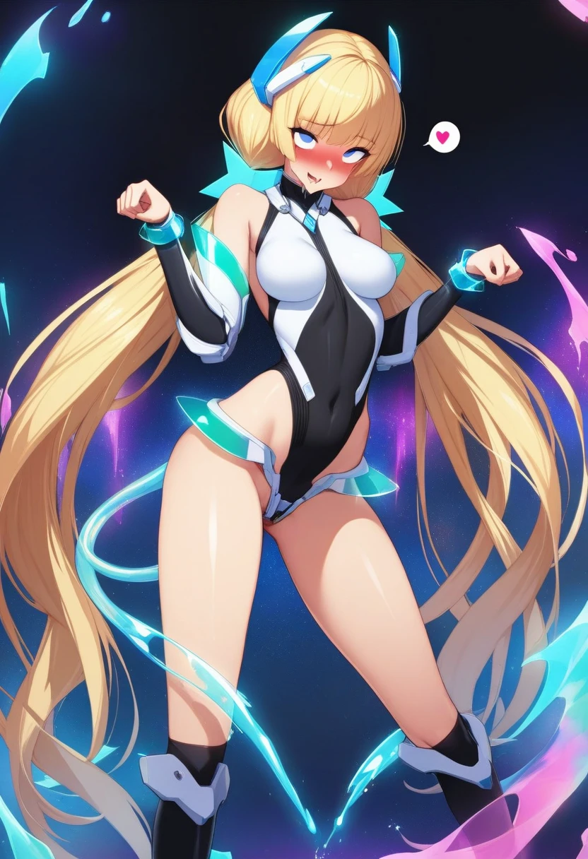 (masterpiece),(Highest quality),(Super detailed),(Best illustrations),(Best Shadow),(Absurd),(Detailed Background),(so beautiful), 16K, 8K,(Best illustrations),(Best Shadow), (so beautiful)angelabalzac, One person, alone, curby, , very long hair, , Blonde, blue eyes, , , , Cyan headgear, Low twin tails, empty eyes, blank eyes, , , paw pose, , , , orgasm, afterglow, erotic smile, , , , , , , , Sexy posture, dynamic pose, , cross-eyed, rolling eyes, , , , , , succubus tail, , , saliva trail, full-face blush, shiny skin, , , , , torogao, ahegao, BREAK, , Dramatic lighting, Psychedelic background, Clear liquid, Oculogyric crisis, night, Star-shaped hair fastening, colorful, Torrent of Light, mysterious, spoken hearts, Syringe background