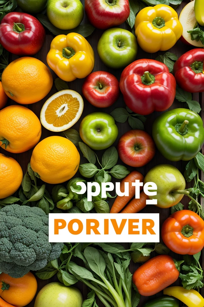 Create a vibrant, eye-catching logo that embodies the essence of "PureProducePower," a brand dedicated to the benefits of fruits and vegetables. The logo should evoke freshness, health, and vitality.
Elements to Include:
Fruits and Vegetables: Incorporate a variety of colorful fruits (like apples, berries, oranges) and vegetables (like carrots, leafy greens, and peppers).
Natural Imagery: Utilize elements like leaves, vines, or a garden to convey a natural and wholesome vibe.
Typography: Choose a clean, modern, and slightly playful font. The text "PureProducePower" should be prominent, with a harmonious integration of the iconography.
Color Palette: Use fresh, vibrant colors such as greens, oranges, reds, and yellows to reflect the diversity and healthiness of fruits and vegetables.
Style: The logo should be simple yet impactful, suitable for social media and adaptable to various sizes.
Additional Notes:
The logo should feel uplifting and positive.
It should be versatile enough to work on different backgrounds and in both digital and print formats.
Consider adding subtle gradients or shading to give the logo a dynamic and three-dimensional feel.