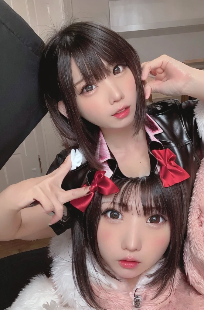 (vulgar),Just the right kind of 9-year-old japanese、black Hair Color,seductive grin smug,Tilt-shift cameracrowd,close mouth,randoseru