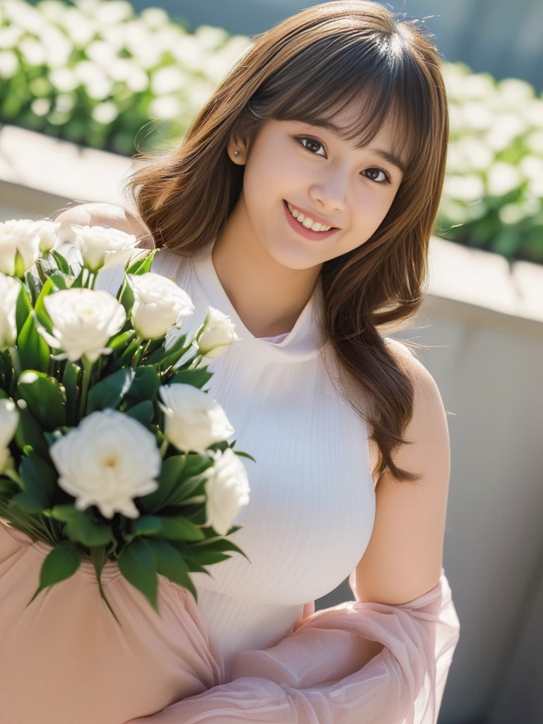 ((((The composition and angle of the girl is subjective from the viewer's perspective)))、(The girl and the viewer are lovers)、
A girl with a face she only shows to people she trusts、(1 Super y and super cute super big Japanese girl), brown hair, Great face and eyes, Tanuki face、Big eyes, Drooping eyes、Long and plentiful毛、thick and large erops,、(wide open chest and high:1.1), Beautiful bigSuper big, Bare Chest, (Amazingly beautiful girl), brown hair,, (highest quality:1.4), (Super detailed), (very detailed CG integrated 8k wallpaper), Very detailed, High resolution raw color photos, Professional photography, Good balance between head and body,(((Super cute smile)))、 Super sexy and er cute mature womanubby、A plump, voluptuous, selfish body that looks like it would be comfortable to hug, Round face,Tanuki face、Thick eyebrows、Big eyes。Drooping eyes、Long and plentiful、thick and big erotic and sexy liout 40)), ブラウンのストレートロングヘア、Cat ear,))) 、Flashy makeup, Fuller lips, Sexy Gaze, (((A girl holdia beautiful bouquet))), Looking at the camera, Low angle shooting, Cute duck mouth,((Very precise and accurate anatomy)), (masterpiece:1.43), (((Perfect Anatomy)))、(((Perfect proportions))), Realistic photos, Full Shot, whole body, (height: 148cm), has two legs,Has two arms、has two legs, It should have two arms、Exact finger count)) 、sexual excitement、(((Super big((Super big)))、(((Super big)))、(((Super big)))、(((Super big)))、(((Super big)))、A shy and cute smile、(((Super big)))、(((Super big)))、(((Super big)))、(((Super big)))、、(((Super big)))、、(((Super big)))、(((Super big)))、(((Super big)))、(((Super big)))、(((Super big)))、、(((Super big)))、、(((Super big)))、(((Super big)))、(((Super big)))、(((Super big)))、(((Super big)))、A shy and cute smile、(((A girl holding a beautiful bouquet)))
