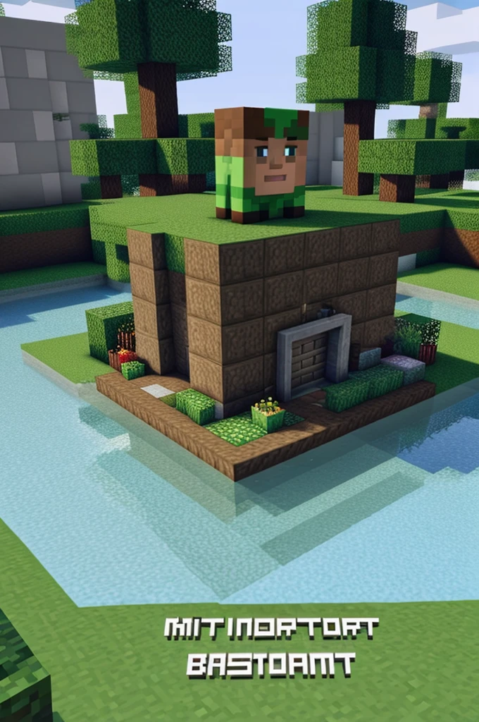 Minecraft image for my youtube channel with name basadoom hd