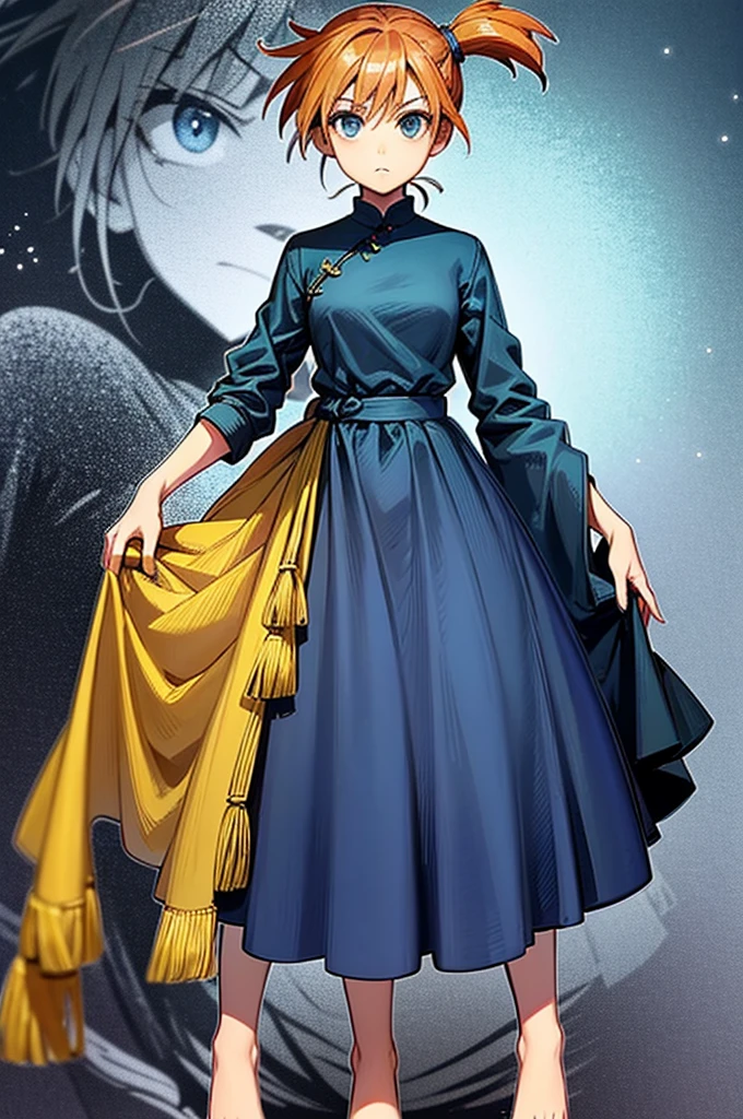 Showing the whole body、Create a front-facing appearance、Show me your toes、No weird poses necessary. Standing tall is fine. Make it clear so the details of the face are visible.,Stand up