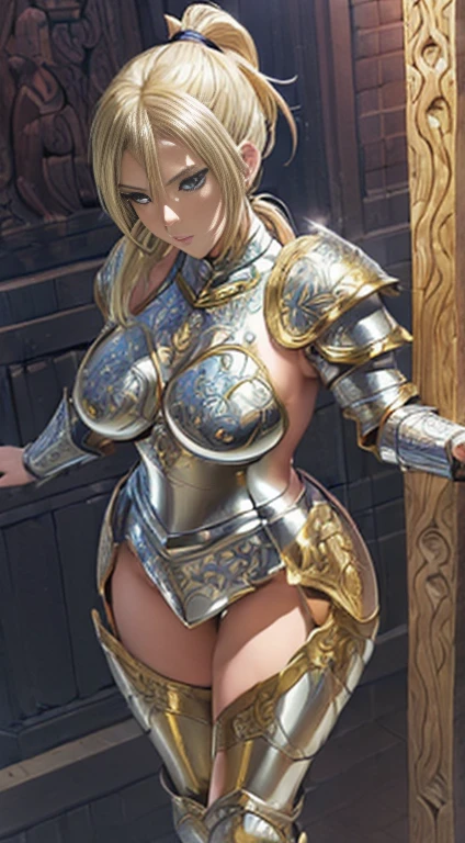 full body:1.35,{{{{{{no pasties:1.7}}}}}}},{{{{{no bra:1.5}}}}},{{{{{topless:1.5}}}}},{{{{{puffy nipple:1.5}}}}},((Highest quality)),(Ultra-high resolution),(Very detailed),(Detailed Description),Mature Woman,Age 25,Big Breasts,Aquarius Gold Cross:1.3,Saint Seiya,Aquarius Gold Robe((The best CG)),(A masterpiece),Ultra-detailed art,(Fantasy art with intricate detail:1.5), (:1.8),(Beautiful and well-proportioned face:1.7),(Intricately carved and polished armor:1.8),(Shiny blonde ponytail:1.6), A circlet studded with sparkling jewels:1.6,A magic circle appears around her.:1.6,Dynamic Pose Information