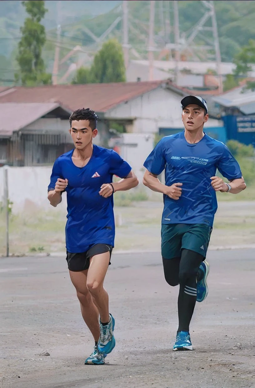 (Best quality,A high resolution,Ultra-detailed,Realistic:1.2),2023 runner,(promotional poster)。