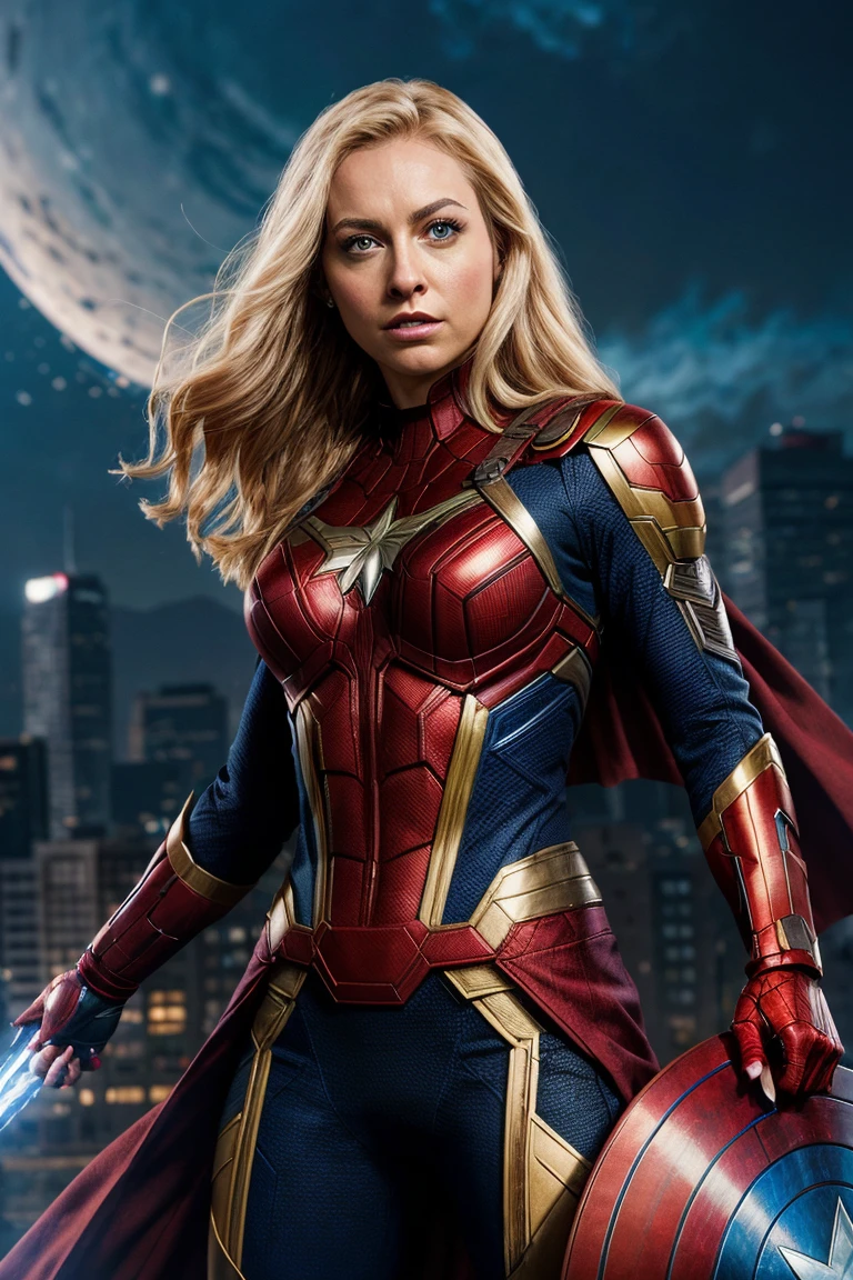 Marvel Cinematic Universe Suzana Spears,  . Superheros, epic battles, showy, Very detailed