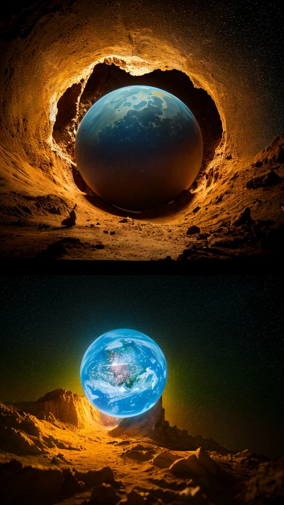 Show in one image how the creation of man from earth is presented in an artistic interpretation, highlighting the symbolism and uniqueness of the process."real detail, high resolution, 8k resolution
