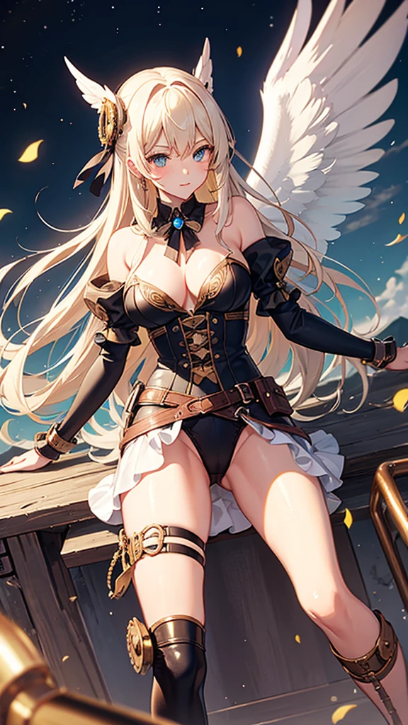 angel, steampunk style