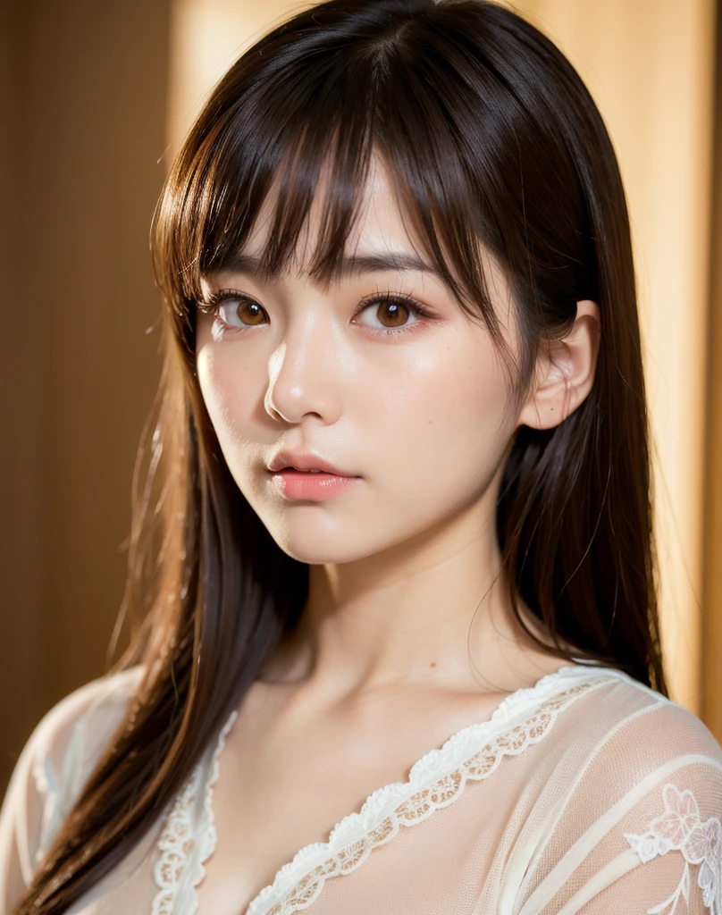 best quality, face focus, soft light, ultra high res, (photorealistic:1.4), RAW photo,
1japanese girl, solo, cute, (pupil, lights in the eyes), detailed beautiful face, (small chest),(high resolution detail of human skin texture),
(long hair),
indoor,
Damask Shirt Dress,
(portrait)
