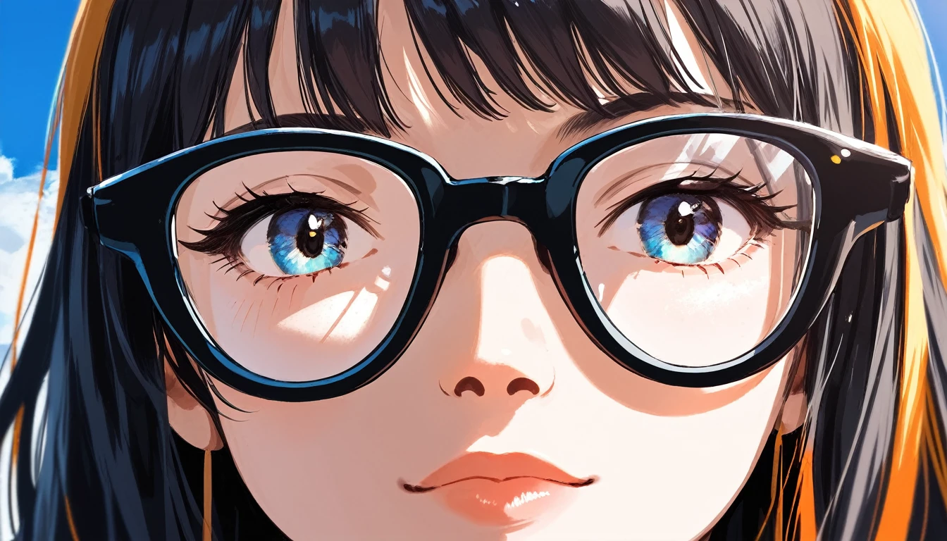score_9, score_8_up, score_7_up, source_photo, megami magazine, detailed, close up, rating safe, renault megane, driver is wearing glasses, looking at viewer, masterpiece, best quality, 8k,