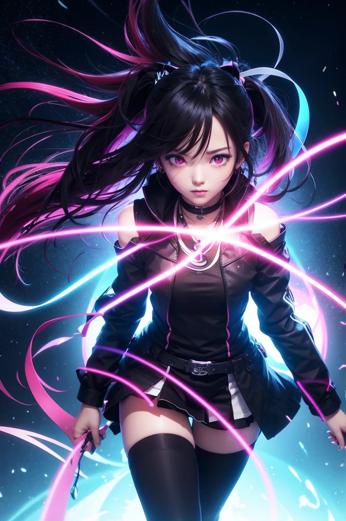 RGB anime for YouTube background