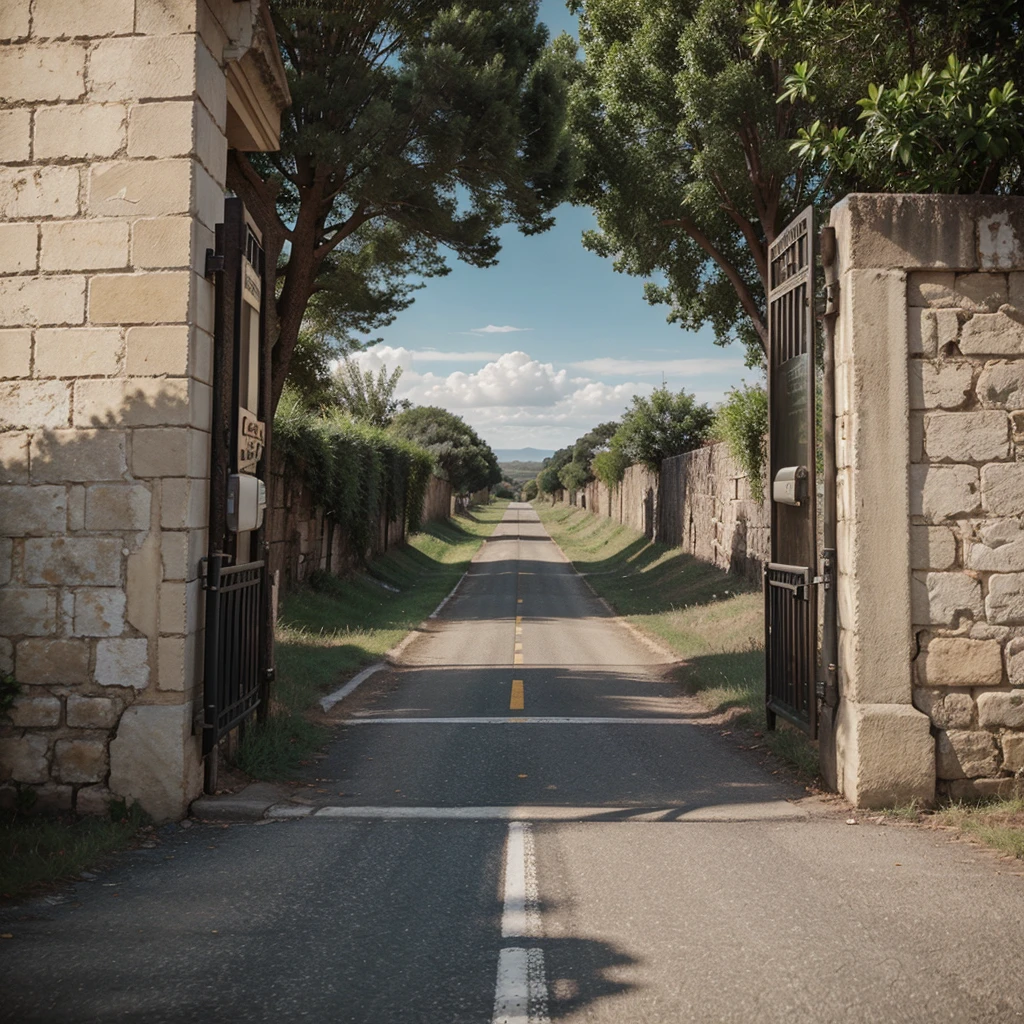 Advertising poster the road to Emmaus 