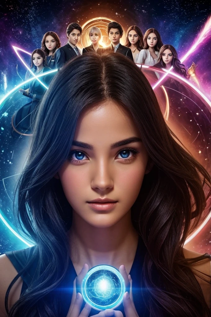 7 Girls in the Dimension and a Lonely Man “I would like to have beautiful faces and beautiful eyes, seven women and one man, and they come from the portal dimension. The story is that seven handsome figures come together to become one. I want the character's body to be good and beautiful.