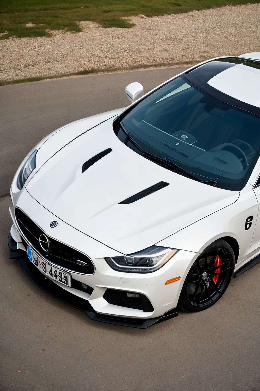 ((Best Quality)), (detailed), logo written importcars above and LN below larger