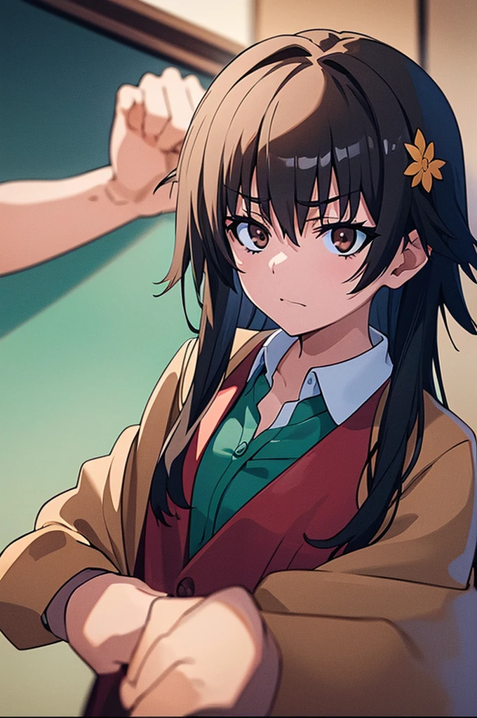 high quality, masterpiece, High resolution, alone, (Glaring Eyes),(Small breasts),first round,Mansuji,Completely naked,roar,Evening sky_background,Young Girl,Anime Style, 最high quality, 4K, masterpiece,, alone, 1,whole body,looking at the camera, Shinkai Makoto style, (red_yellow‗_coat)Sharp Eyes,Low posture,(Full Finger), (Accurate fingertips), (The finer details), (Anatomically correct), (映画のbackground), Hyper Detail, (Subtle details), (Intricate details),