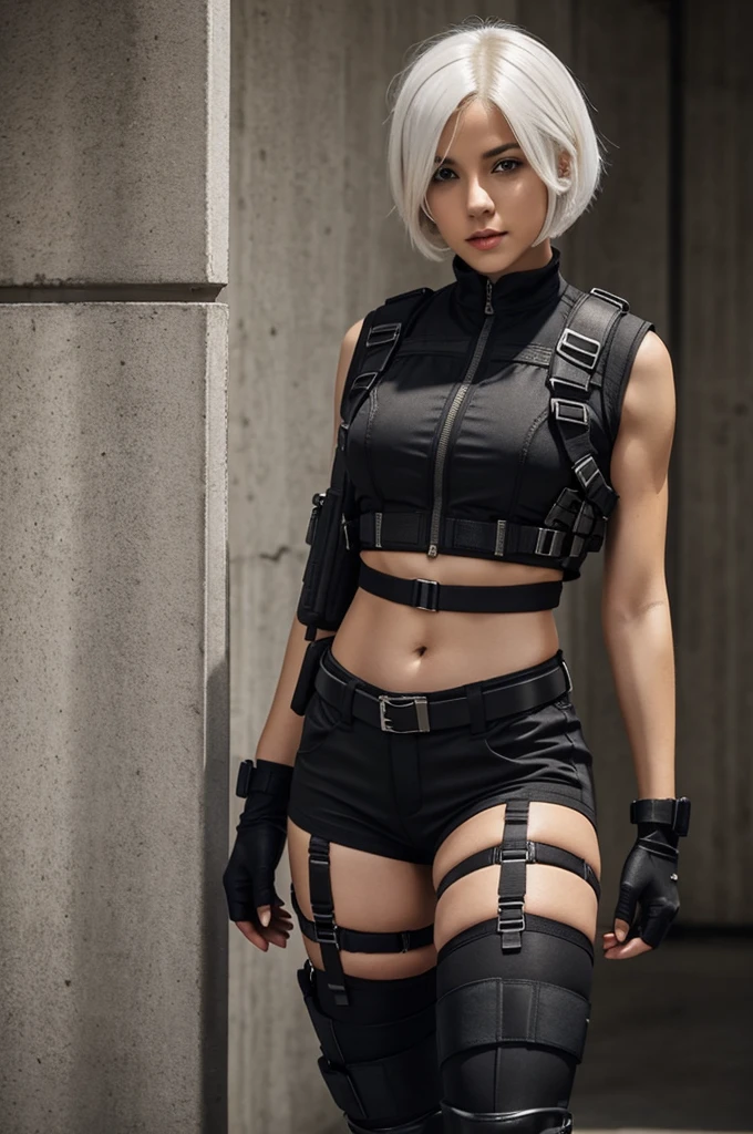 movie、human - shaped、android、girl with、big eye、AI Robot Terror