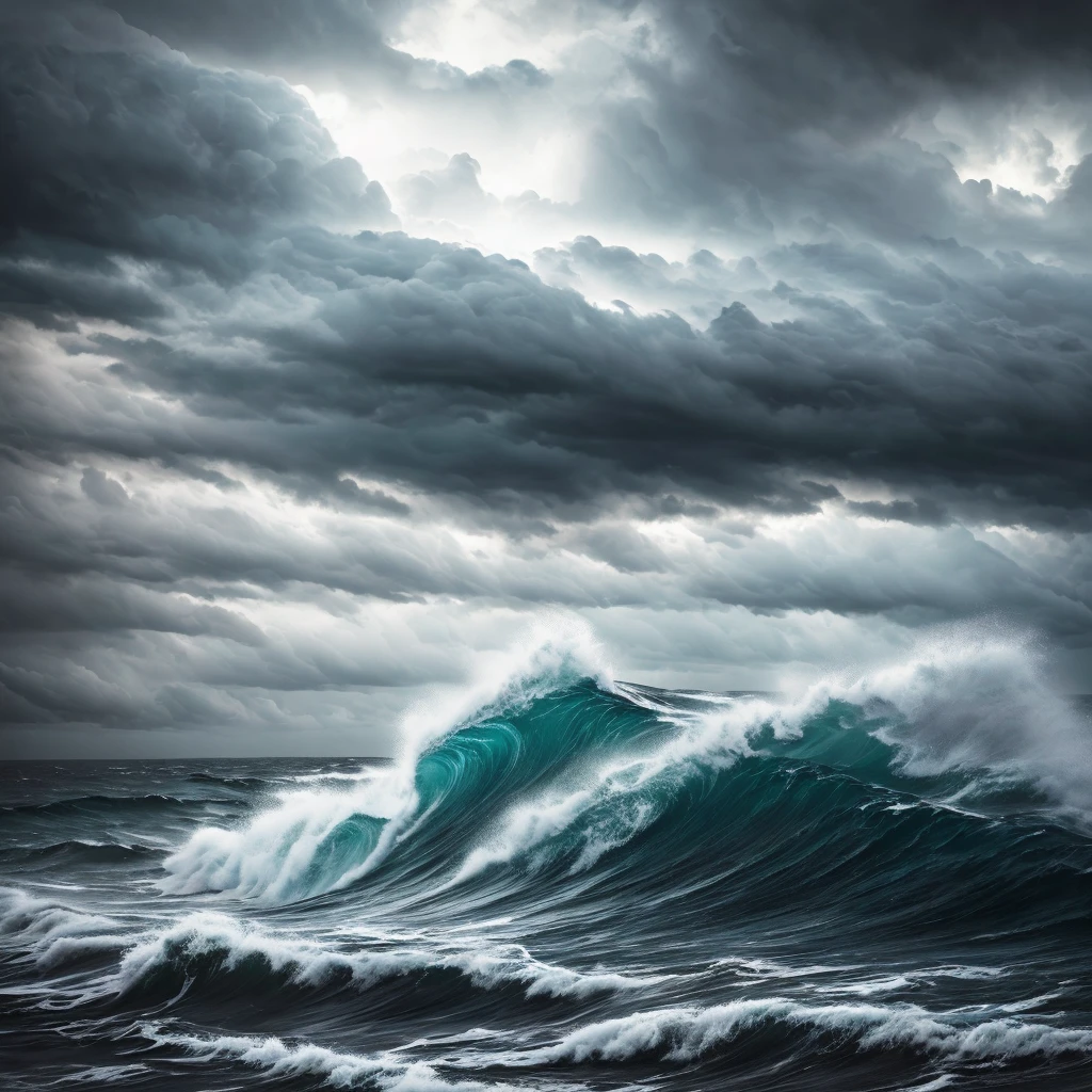 a massive hurricane, dramatic stormy clouds, powerful winds, crashing waves, flooded landscape, debris flying through the air, dramatic lighting, moody atmosphere, cinematic composition, photorealistic, (best quality,4k,8k,highres,masterpiece:1.2),ultra-detailed,(realistic,photorealistic,photo-realistic:1.37),dramatic lighting,gloomy color palette,cinematic angle