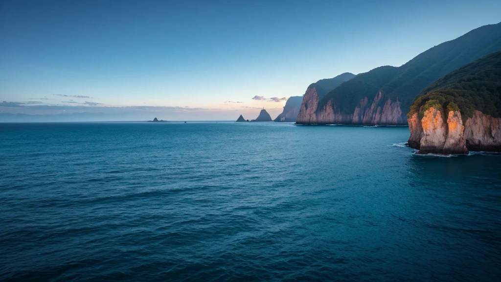 deep sea、mysterious、Landscape as in the photo