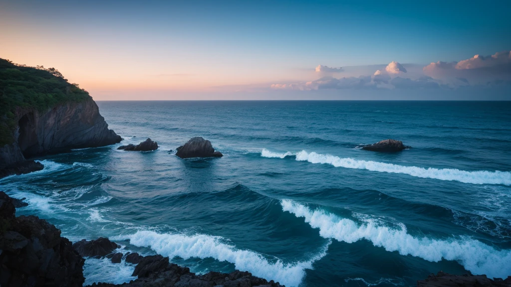 deep sea、mysterious、Landscape as in the photo