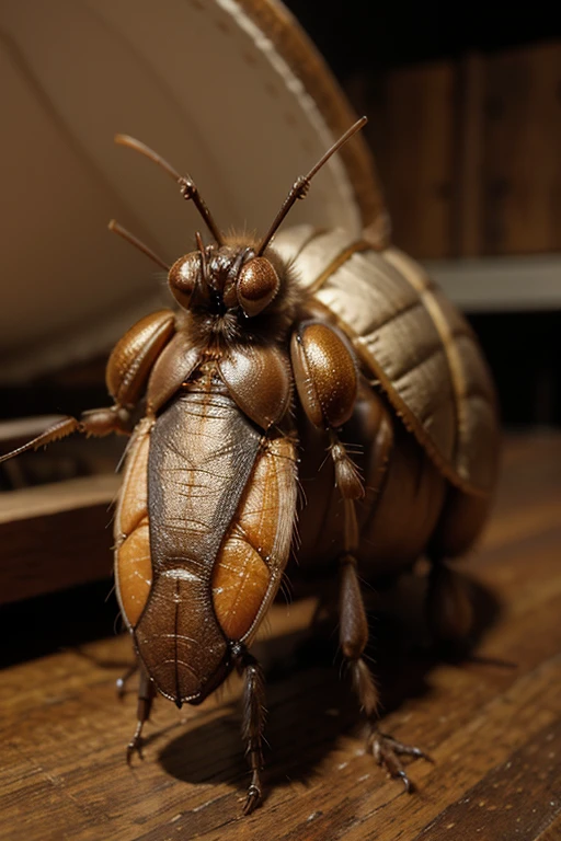 Cockroach with beard