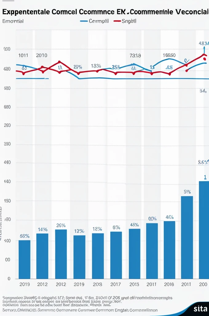image of a graph showing the exponential growth of e-commerce and the digital economy in Venezuela