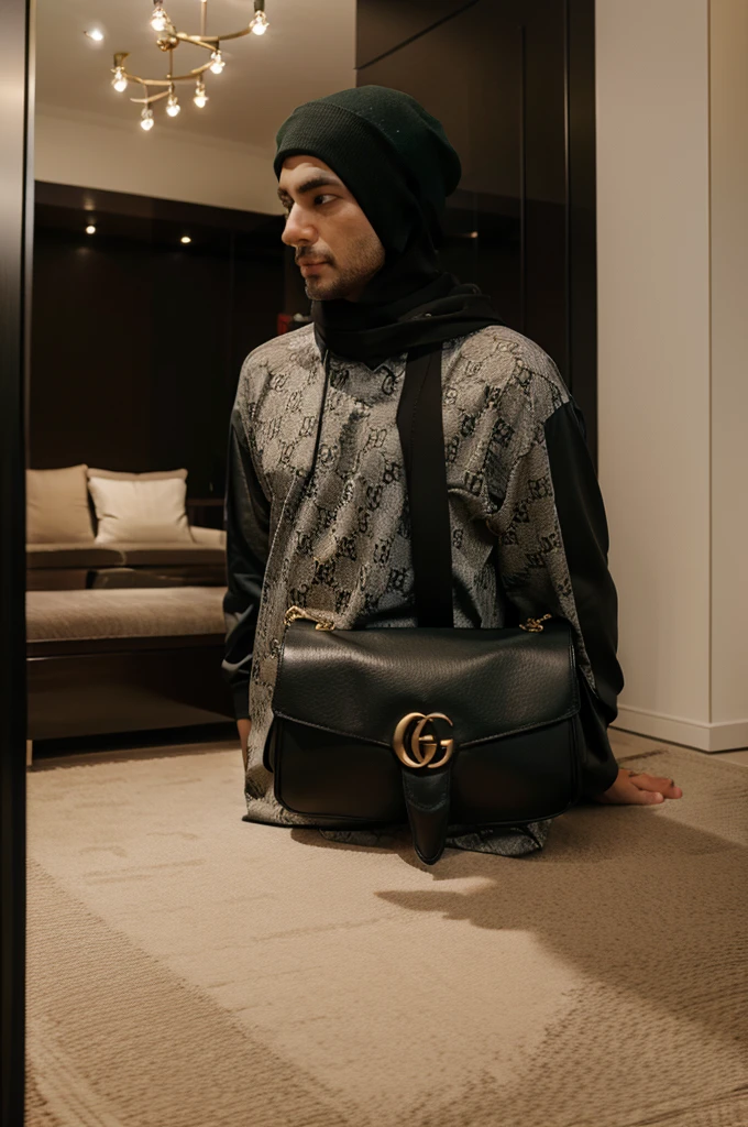 man isalam hat gucci