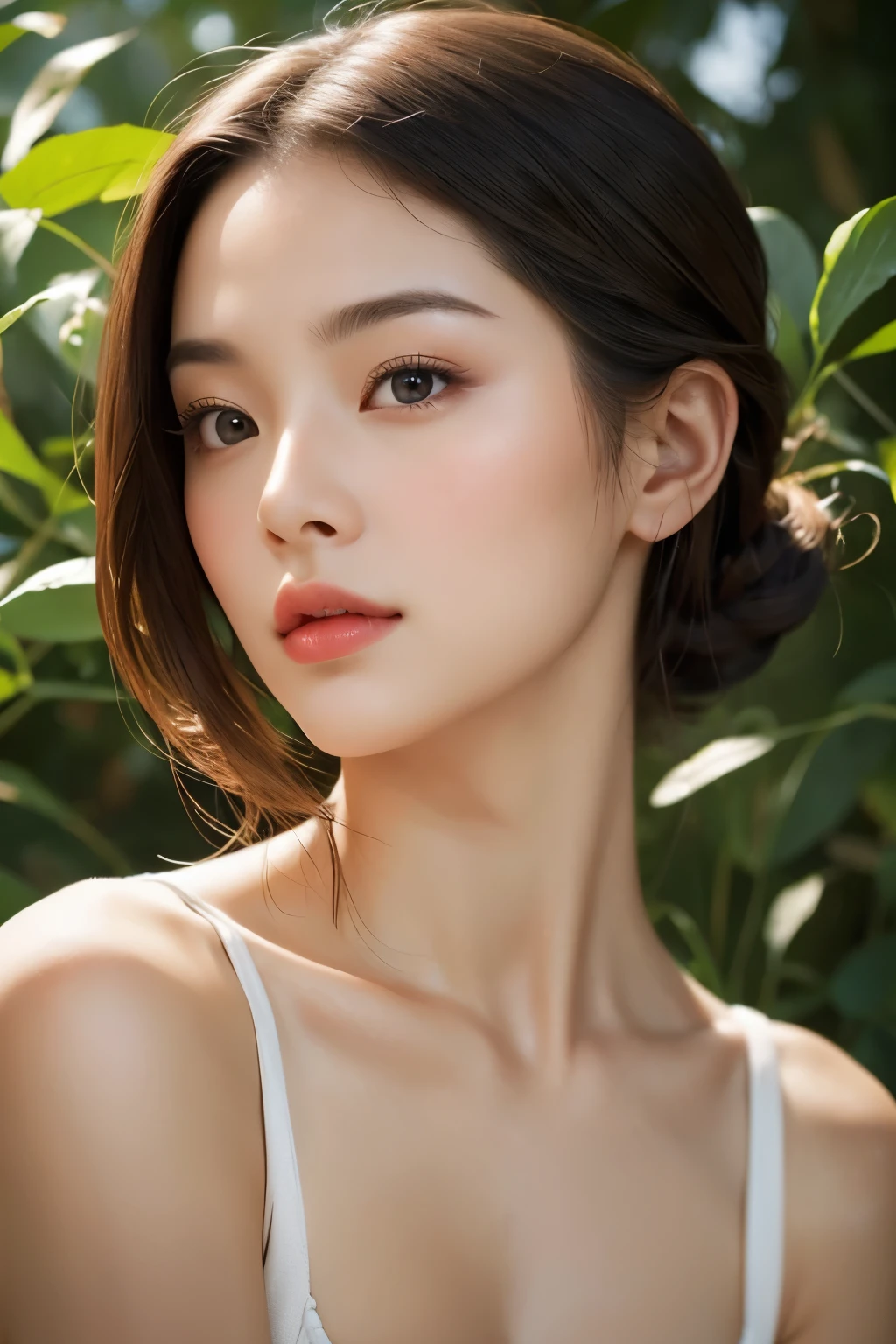 neutral　Dignity and Health　Beautiful Face　Golden ratio facial features　nature　No makeup　beautiful　good looking　Oriental　40s