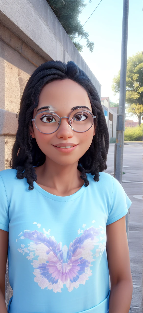 ((best quality)), ((work of art)), (detailed), perfect face, woman, black eyes, round glasses, brown car mechanic overalls
 
