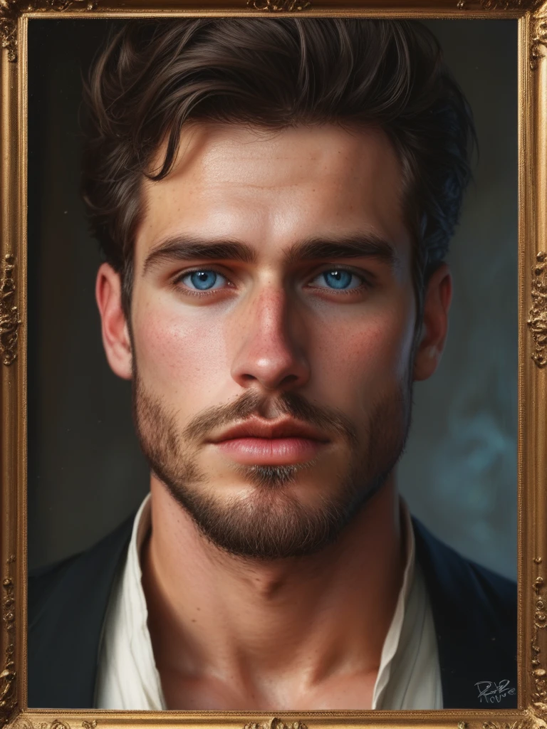 score_9, score_8_above, (1man), Artwork, best quality, high resolution, Close-up portrait, bad, Greek god, fantasy, league of legends style, beautiful figure painting, bright light, Amazing composition, front view, hdr, volumetric lighting, ultra quality, elegant, highly detailed
